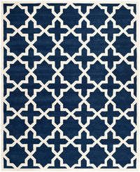 Safavieh Chatham Cht732C Dark Blue / Ivory Geometric Area Rug