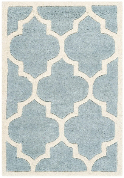 Safavieh Chatham Cht733B Blue / Ivory Geometric Area Rug