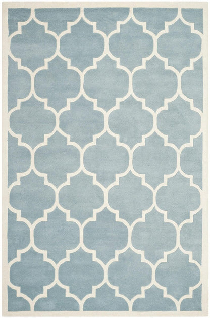 Safavieh Chatham Cht733B Blue / Ivory Geometric Area Rug