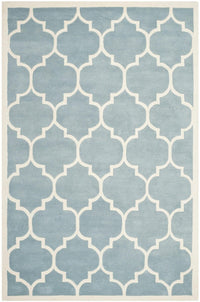 Safavieh Chatham Cht733B Blue / Ivory Geometric Area Rug