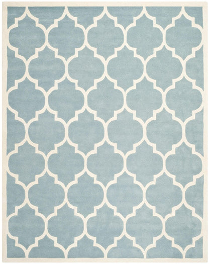 Safavieh Chatham Cht733B Blue / Ivory Geometric Area Rug