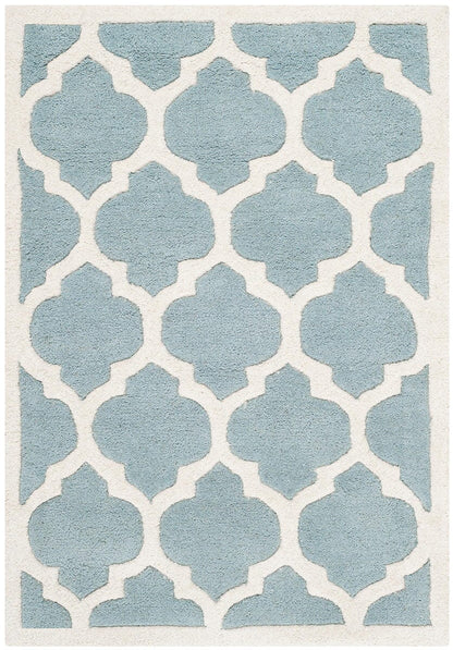 Safavieh Chatham Cht734B Blue / Ivory Geometric Area Rug