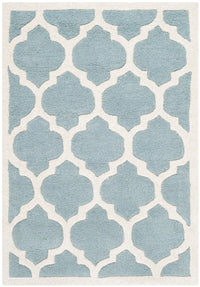 Safavieh Chatham Cht734B Blue / Ivory Geometric Area Rug