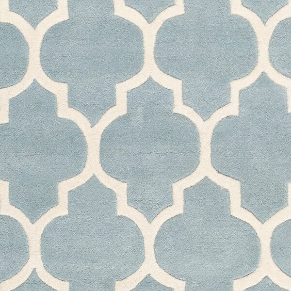 Safavieh Chatham Cht734B Blue / Ivory Geometric Area Rug