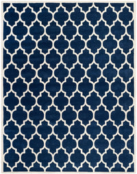 Safavieh Chatham Cht734C Dark Blue / Ivory Geometric Area Rug