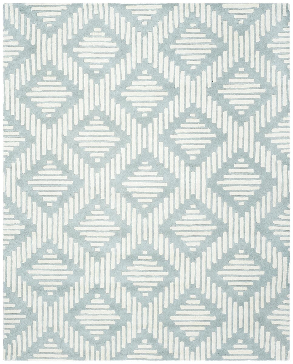 Safavieh Chatham Cht744E Grey / Ivory Geometric Area Rug