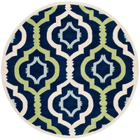 Safavieh Chatham Cht747C Dark Blue / Multi Geometric Area Rug