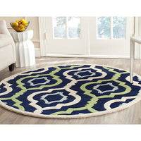 Safavieh Chatham Cht747C Dark Blue / Multi Geometric Area Rug