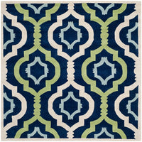 Safavieh Chatham Cht747C Dark Blue / Multi Geometric Area Rug