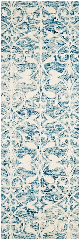 Safavieh Chatham Cht765C Dark Blue / Ivory Damask Area Rug