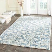 Safavieh Chatham Cht765C Dark Blue / Ivory Damask Area Rug