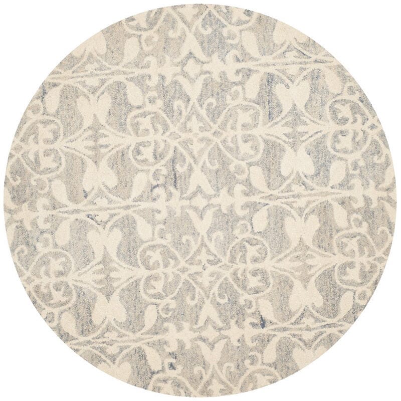 Safavieh Chatham Cht765E Light Grey / Ivory Geometric Area Rug