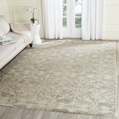 Safavieh Chatham Cht765E Light Grey / Ivory Geometric Area Rug