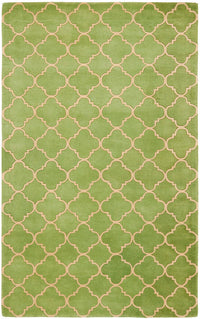 Safavieh Chatham Cht935B Green Geometric Area Rug