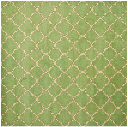 Safavieh Chatham Cht935B Green Geometric Area Rug