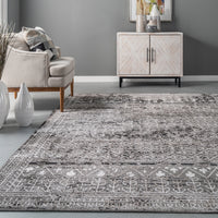 AreaRugs.com Wavaj Nwa1272B Gray Area Rug