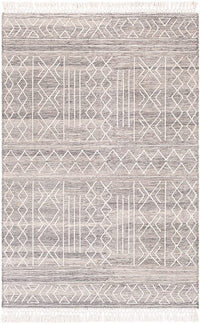 Surya Cheyenne Chy-2304 Ivory, Charcoal, Cream, White Moroccan Area Rug