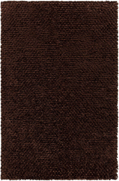 Chandra Cinzia Cin35200 Chocolate Shag Area Rug