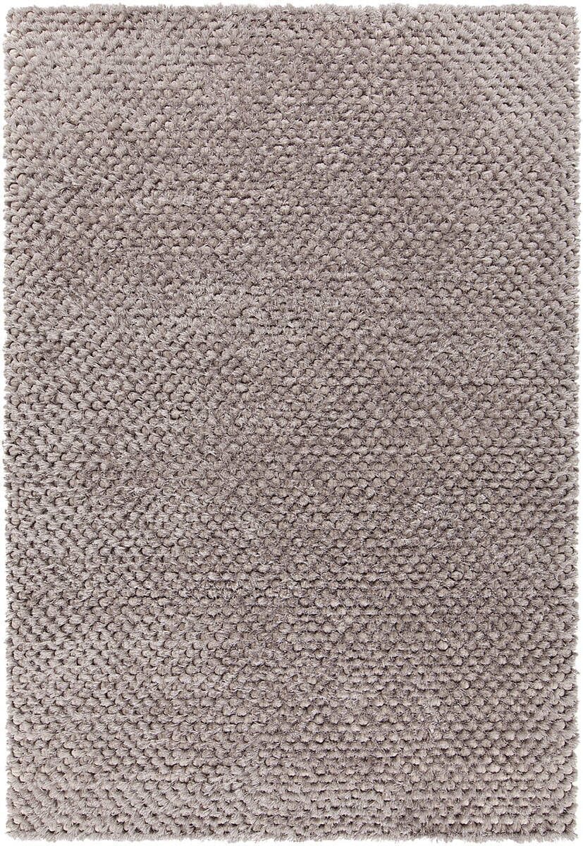 Chandra Cinzia Cin35201 Silver Shag Area Rug