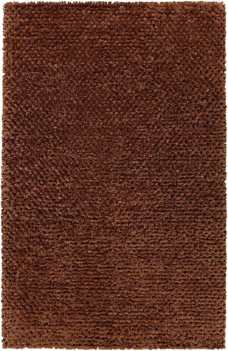 Chandra Cinzia Cin35202 Brown Shag Area Rug