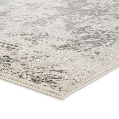 Jaipur Cirque Yvie Ciq06 Light Gray / Flint Gray Organic / Abstract Area Rug