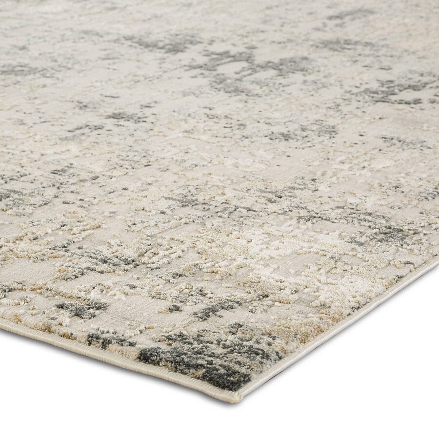 Jaipur Cirque Arvo Ciq09 White Sand / Castlerock Organic / Abstract Area Rug