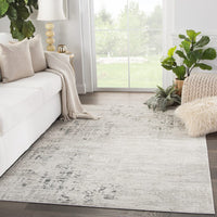 Jaipur Cirque Cian Ciq30 Gray Organic / Abstract Area Rug