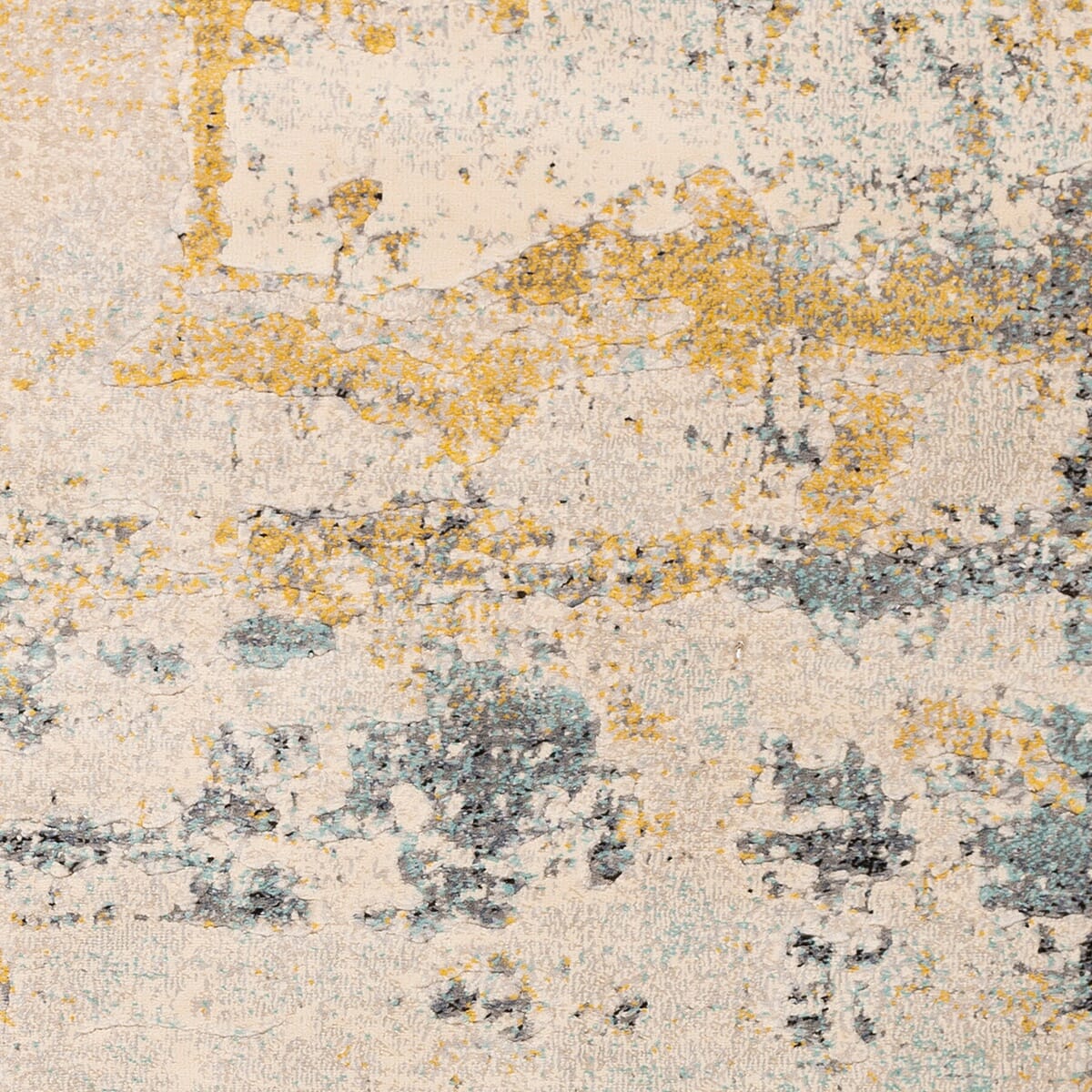 Surya City Cit-2378 Mustard, Aqua, Beige, Khaki, Taupe Organic / Abstract Area Rug