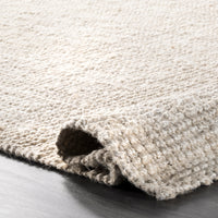 Nuloom Ashli Solid Farmhouse Nas1619B Off White Area Rug