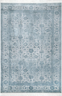 Nuloom Floral Elyse Nfl1630A Blue Area Rug