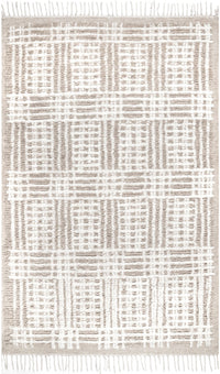 Nuloom Alora Crosshatch Nal1953A Beige Area Rug