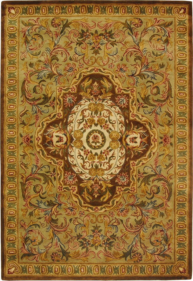 Safavieh Classic cl220a Beige / Olive Area Rug