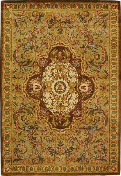 Safavieh Classic cl220a Beige / Olive Area Rug