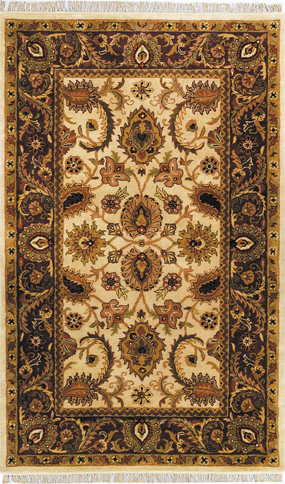 Safavieh Classic Cl244D Ivory / Red Area Rug