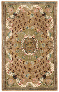 Safavieh Classic Cl304D Toupe / Light Green Rugs