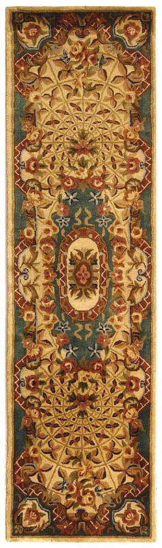 Safavieh Classic Cl304E Ivory / Light Blue Area Rug