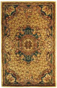 Safavieh Classic Cl304E Ivory / Light Blue Area Rug