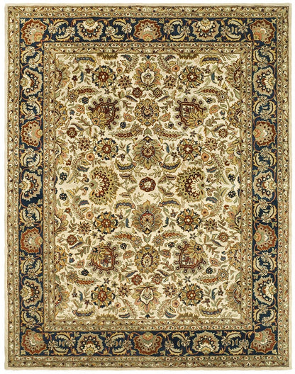 Safavieh Classic Cl359E Ivory / Navy Area Rug