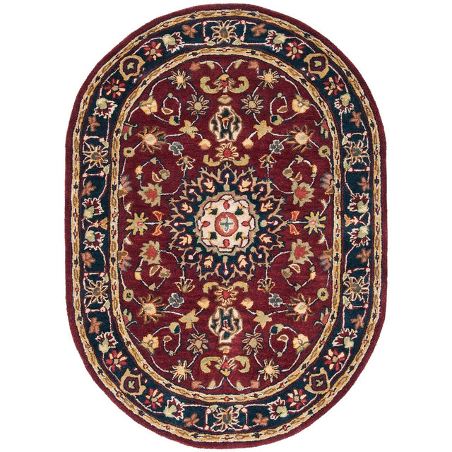 Safavieh Classic cl362a Burgundy / Navy Rugs