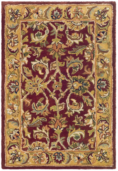 Safavieh Classic Cl758C Red / Gold Area Rug