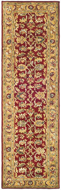 Safavieh Classic Cl758C Red / Gold Area Rug