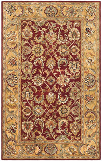 Safavieh Classic Cl758C Red / Gold Area Rug