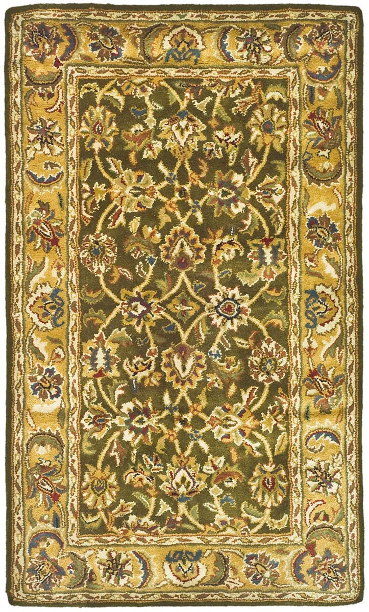 Safavieh Classic Cl758M Olive / Camel Area Rug