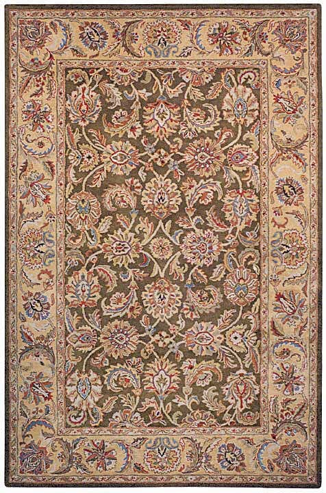 Safavieh Classic Cl758M Olive / Camel Area Rug