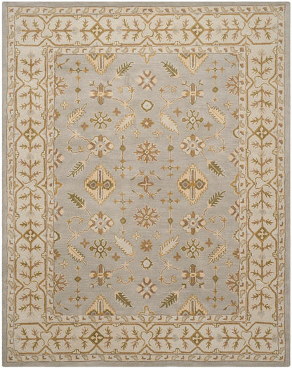 Safavieh Classic Cl933A Light Blue / Ivory Area Rug