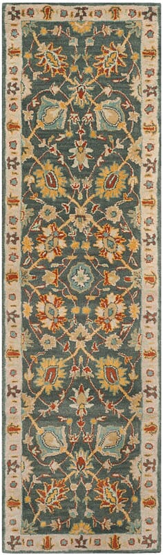 Safavieh Classic Cl934A Dark Grey / Ivory Area Rug