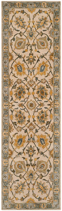 Safavieh Classic Cl934B Ivory / Light Blue Area Rug