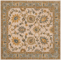 Safavieh Classic Cl934B Ivory / Light Blue Area Rug