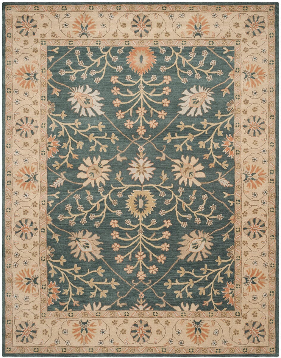 Safavieh Classic Cl936A Blue / Light Gold Area Rug