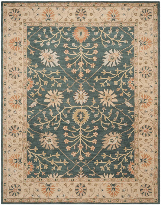 Safavieh Classic Cl936A Blue / Light Gold Area Rug